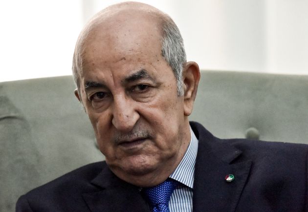 Le président algérien Abdelmadjid Tebboune, ici à Alger le 21 janvier 2020.