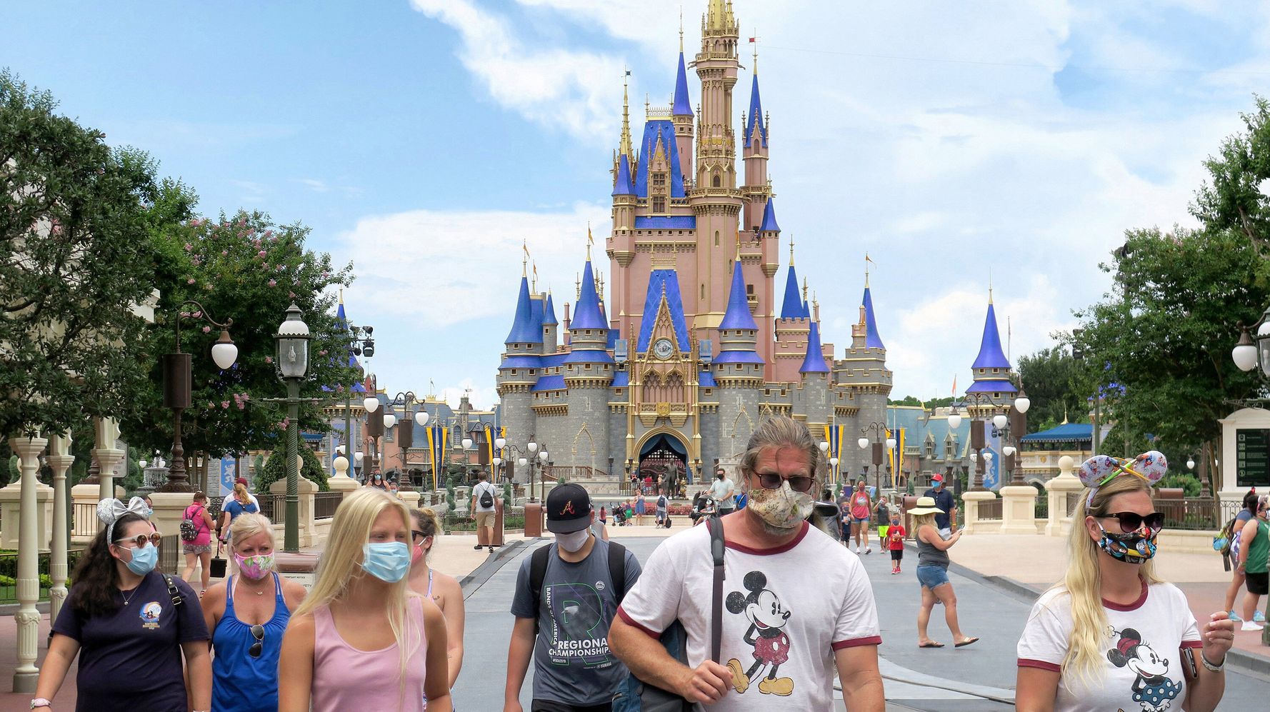 Man arrested at Disney World after refusing temperature check for COVID-19