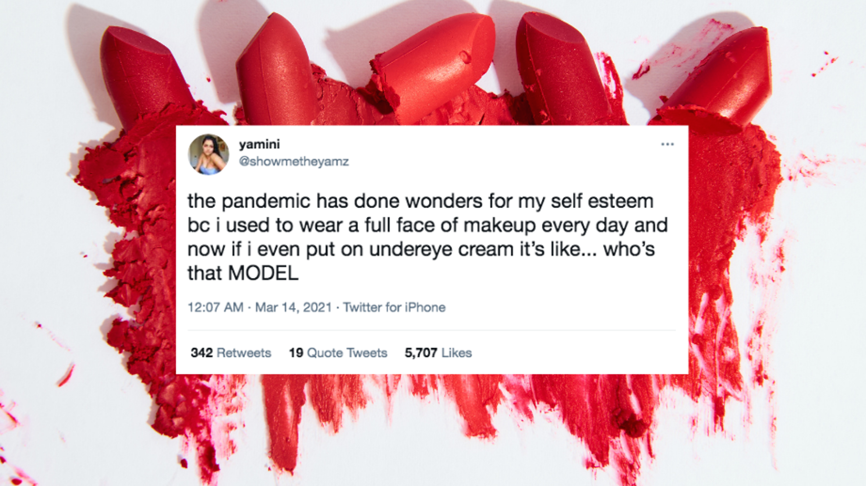 30 Hilarious Tweets About Makeup In The Age Of Covid 19 Huffpost Life