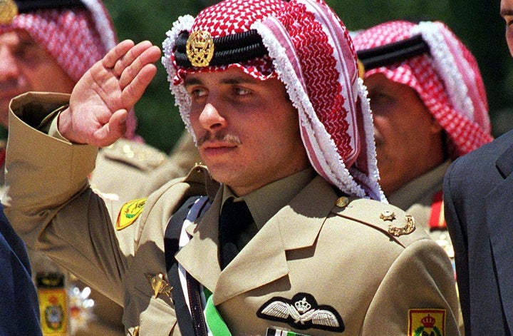 El antiguo príncipe heredero Hamza bin Husein.
