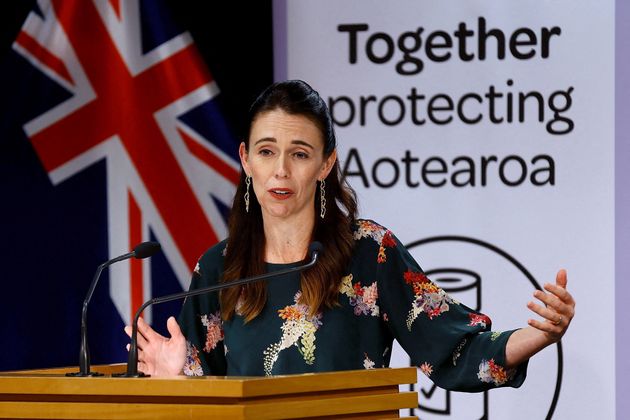 La Première ministre de Nouvelle-Zélande Jacinda Ardern a annoncé une bulle sanitaire pour voyager sans quarantaine pendant l'épidémie de Covid-19 le 5 avril 2021