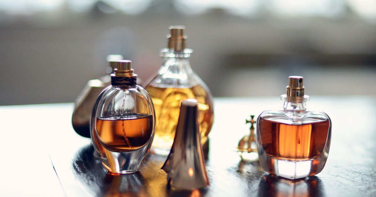 Luxury Perfume Bottle Business Card