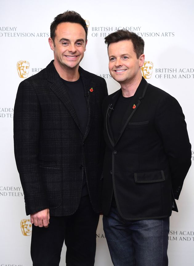 Dec with his regular presenting partner Ant McPartlin