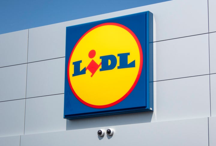 Logo de Lidl en uno de sus supermercados.