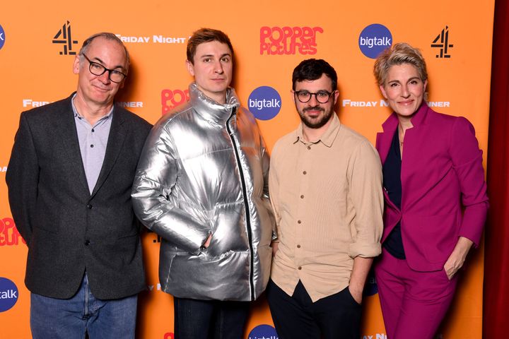 Friday Night Dinner stars Paul Ritter, Tom Rosenthal, Simon Bird and Tamsin Greig