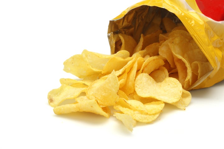 Bolsa de patatas fritas.