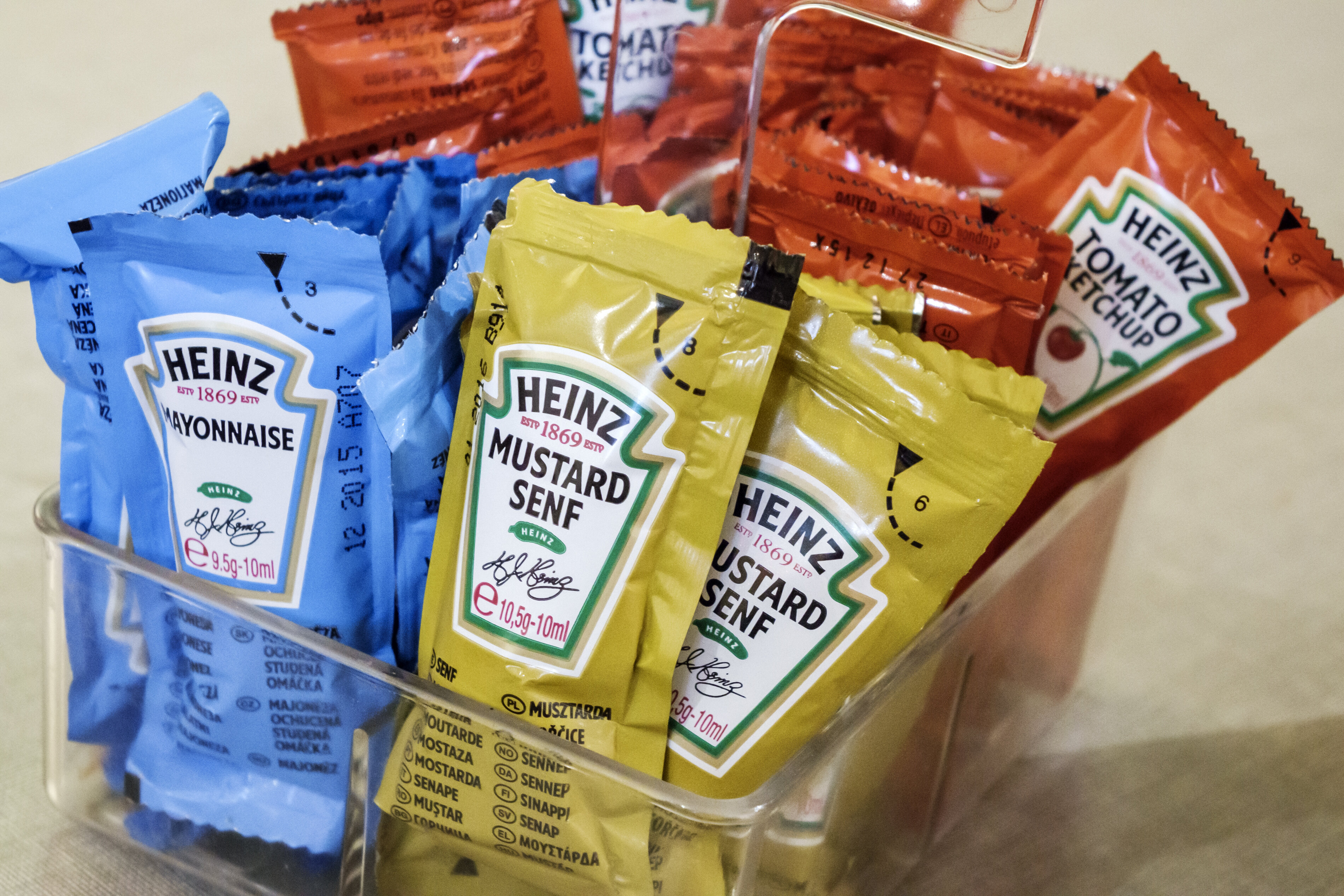 Les États-Unis font face à une pénurie de ketchup en sachet