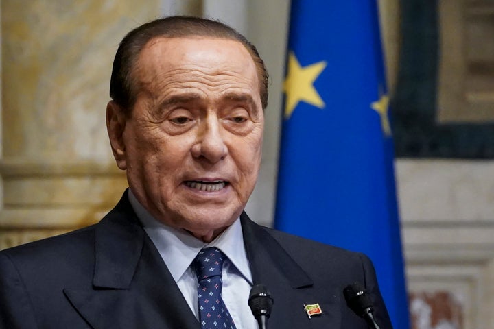 El ex primer ministro de Italia Silvio Berlusconi.
