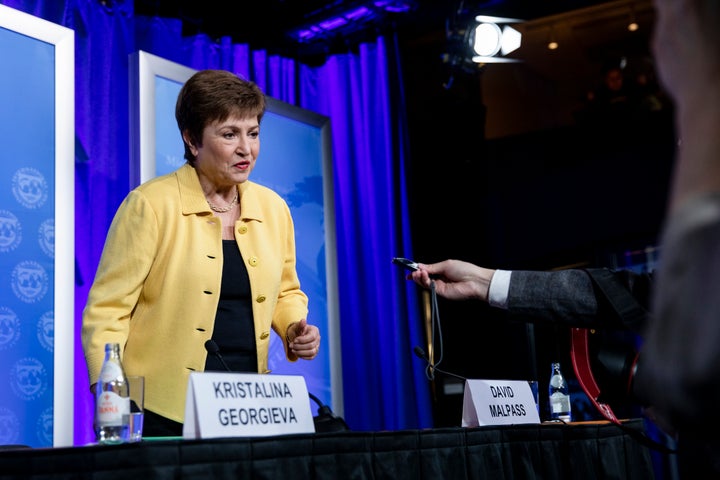 La directora gerente del Fondo Monetario Internacional (FMI), Kristalina Georgieva
