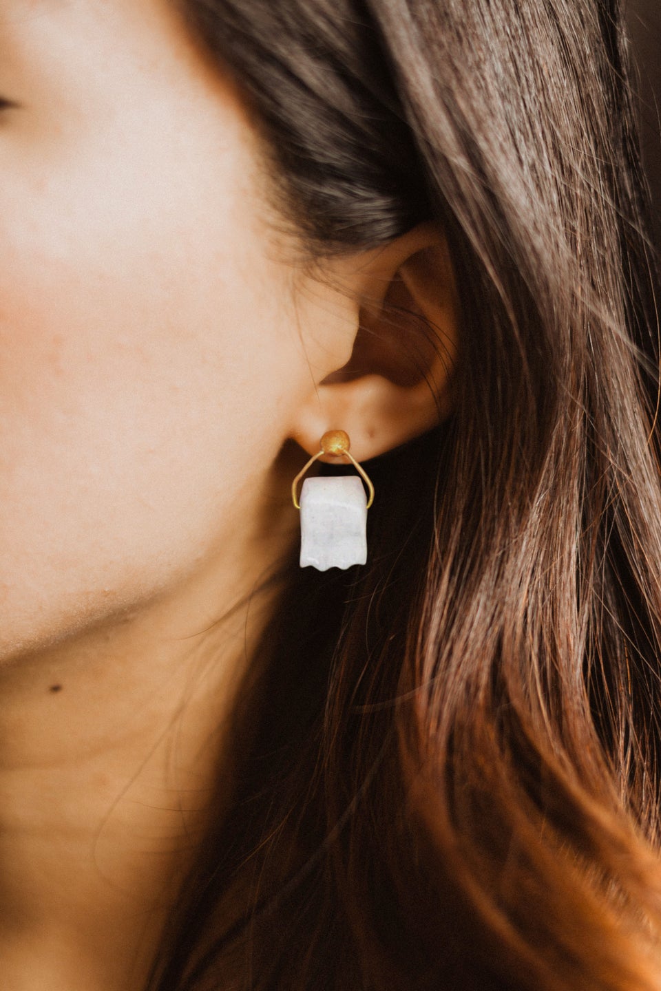 Toilet Paper Earrings