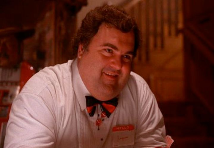 Walter in character in Twin Peaks