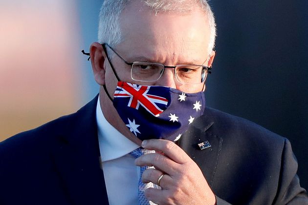 Le premier ministre australien Scott Morrison (ici à Tokyo en novembre 2020) a annoncé une nouvelle législation pour les parlementaires sur le harcèlement sexuel au travail