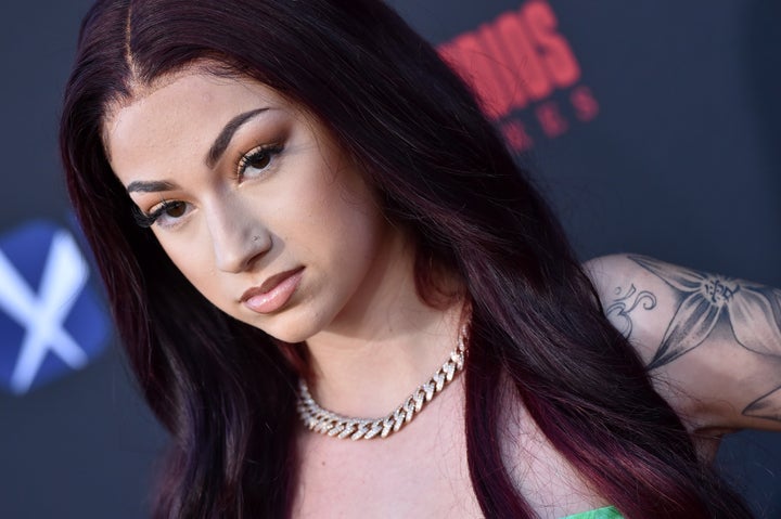 La rapera Bhad Bhabie en una premiere en Los Ángeles.