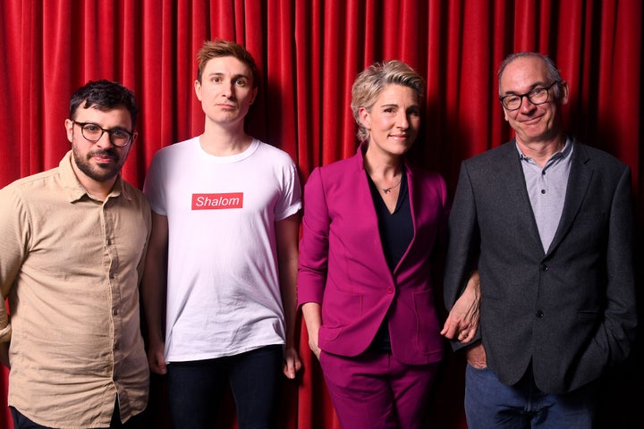 Friday Night Dinner stars Simon Bird, Tom Rosenthal, Tamsin Greig and Paul Ritter