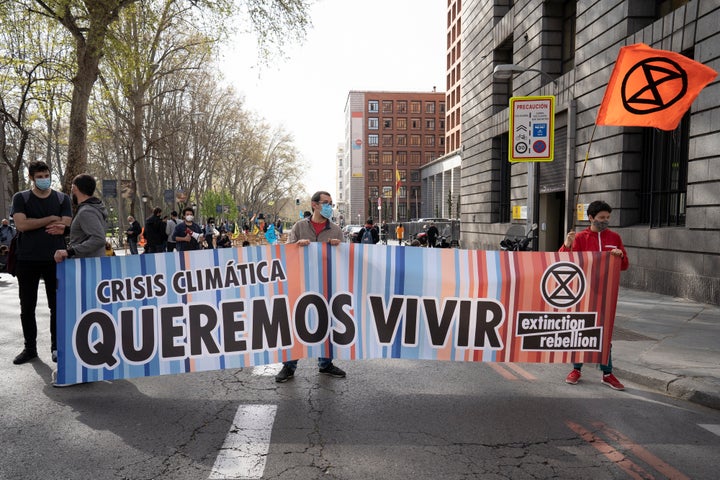 Concentración por lucha contra el cambio climático