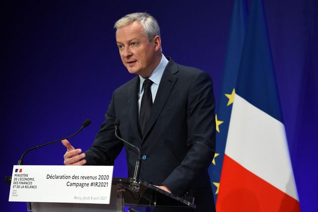 Bruno Le Maire, ici à Paris, le 8 avril 2021.