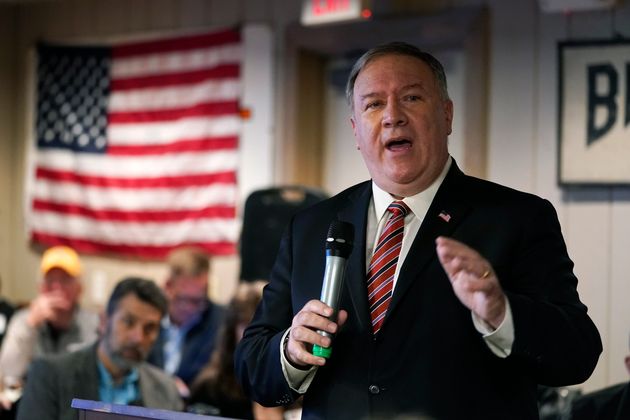 L'ancien ministre de Donald Trump, Mike Pompeo va rejoindre la chaîne conservatrice Fox News (photo de Mike Pompeo le 26 mars 2021 dans l'Iowa)