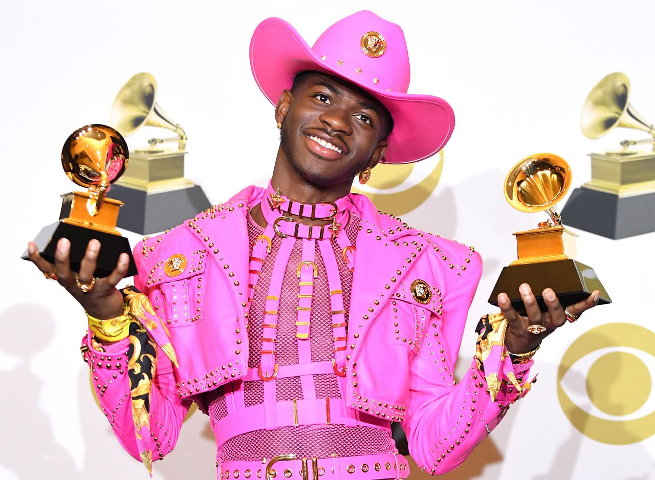 Lil Nas X at the 62nd Annual GRAMMY Awards in January 2020