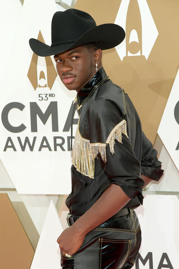 Lil Nas X at the 53rd annual CMA Awards at the Music City Center in Nashville, Tennessee in 2019