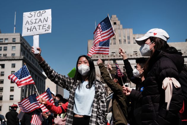 New York,le 4 Avril dernier: Une manifestation pour demander la fin de la violence anti-asiatique. 