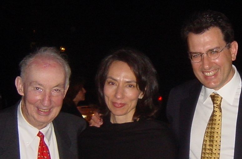 2003 - Ο Norman Shumway μαζί με τον κ. Σαρρή και τη σύζυγό του Άννα.