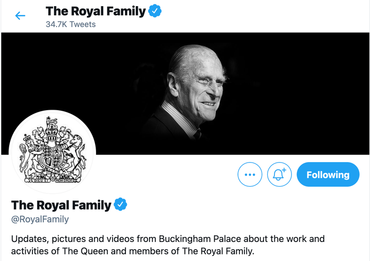 The Royal Family's tribute to the late Prince Philip. 