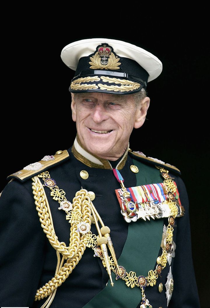 Prince Philip pictured in 2002