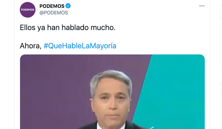 Vídeo de Podemos.