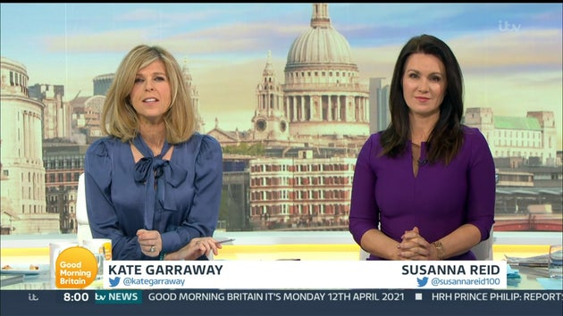 Kate Garraway and Susanna Reid