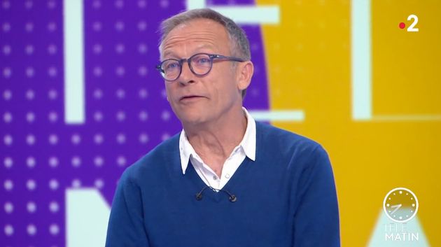 Laurent Bignolas, ce samedi 10 avril, sur le plateau de 