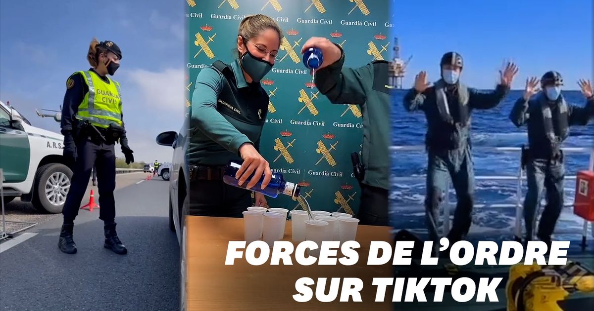 En España, los vídeos de la Guardia Civil en TikTok no gustan a todo el mundo