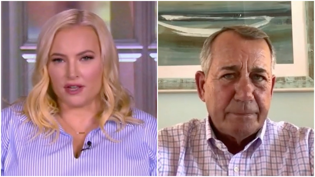 Meghan McCain Tries But Fails To Get John Boehner To Attack Joe Biden ...