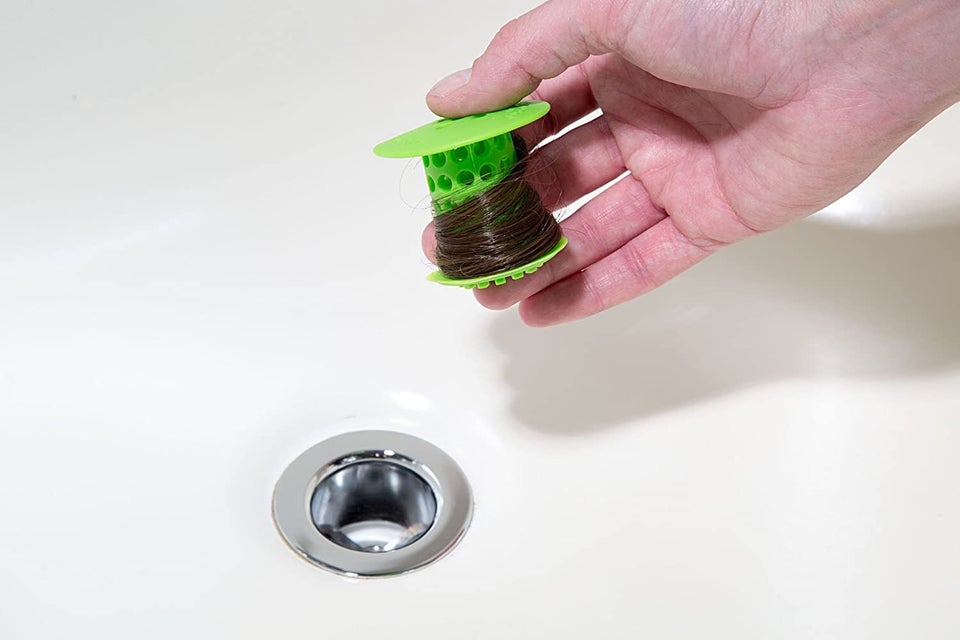 TubShroom (Orange) The Hair Catcher That Prevents Clogged Tub Drains