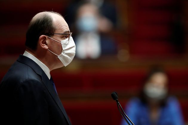 Jean Castex à l'Assemblée nationale le 1er avril 2021