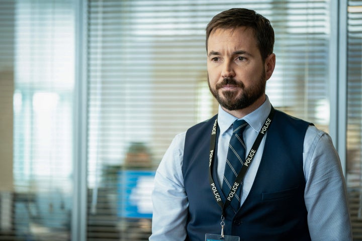 Martin Compston plays DI Steve Arnott in Line Of Duty