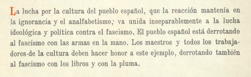 Explicación e instrucciones de la 'Cartilla escolar