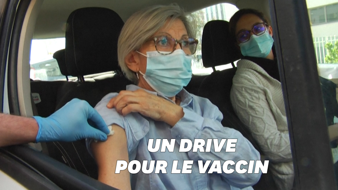 Covid-19: un "vaccidrive" ouvre à Montpellier, une 1ère en France