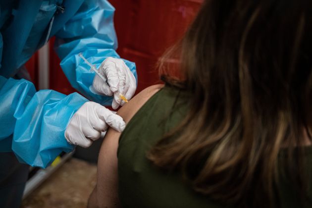 Φωτογραφία αρχείου. Εμβολιασμός για τον κορονοϊό. (Photo by Mauro Ujetto/NurPhoto via Getty Images)