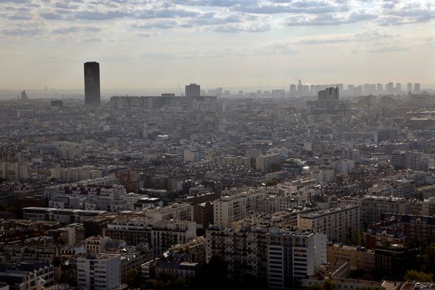 Une vue aérienne de Paris, en septembre 2020. (photo d'illustration)