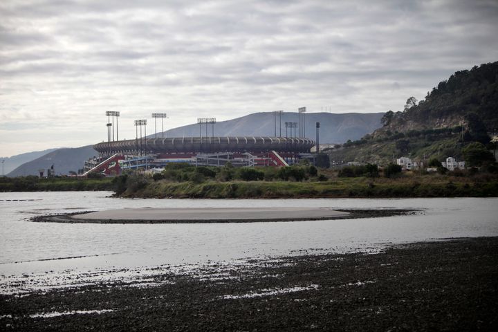 A newly constructed island providing a potential nesting site for local and migratory birds is part of the Yosemite Slough wetlands restoration project photographed on Nov. 22, 2011, in San Francisco.