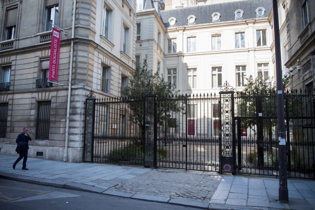 L'ancien siège du Parti socialiste, rue de Solférino à Paris, en septembre 2017