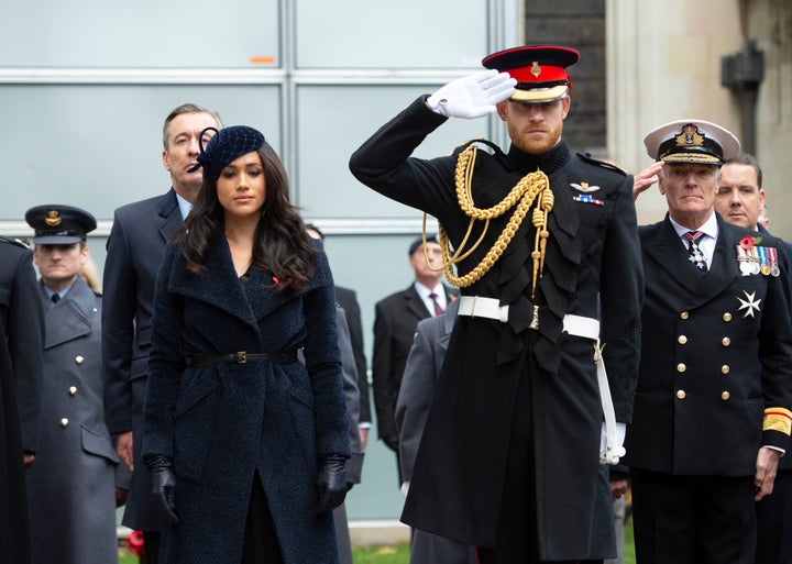 Harry, durante un acto con soldados y veteranos en recuerdo a los caídos. 