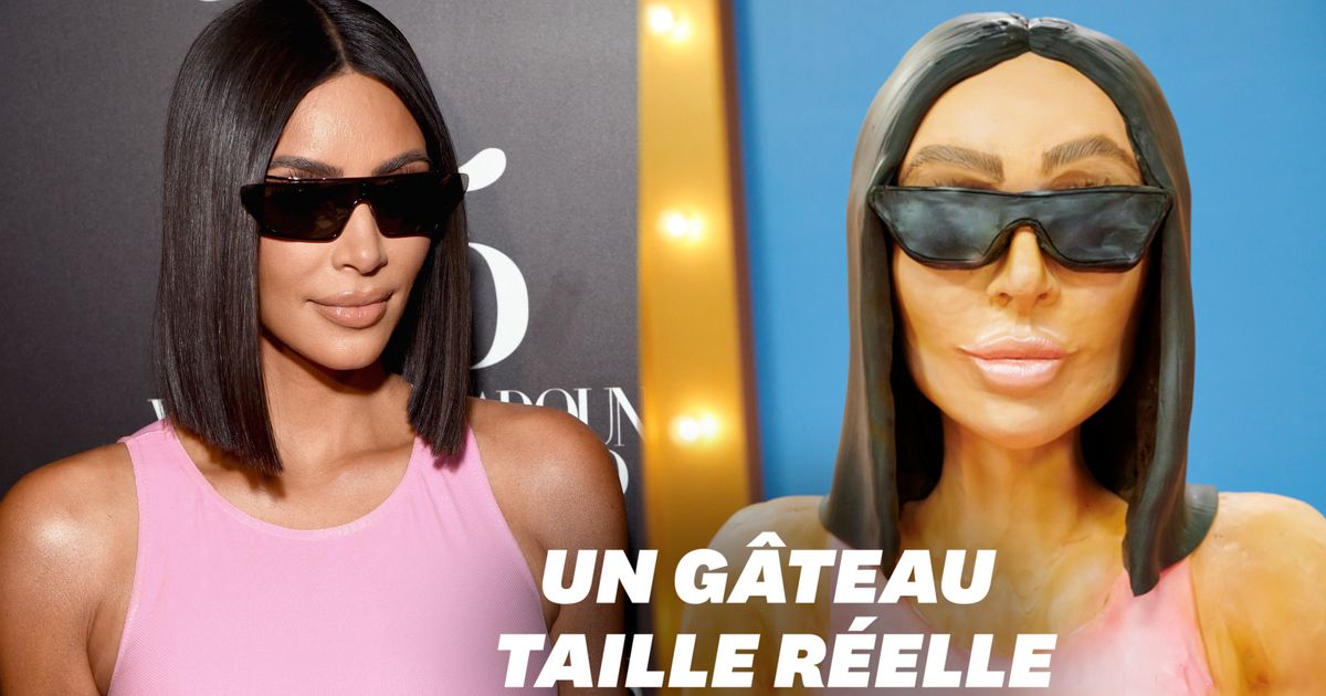 Pastry chefs reproduce Kim Kardashian as a cake and the result is unsettling