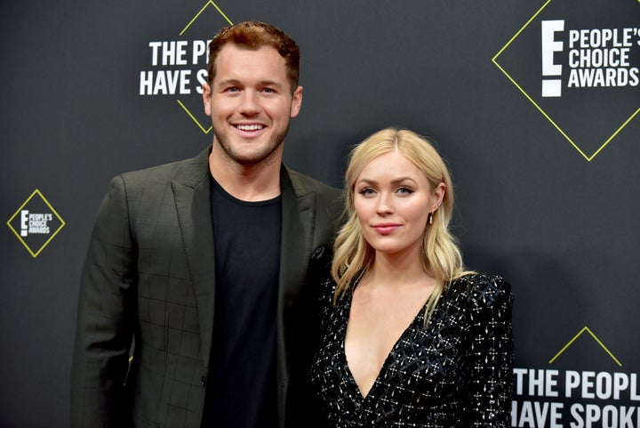 Colton Underwood and Cassie Randolph in 2019. 