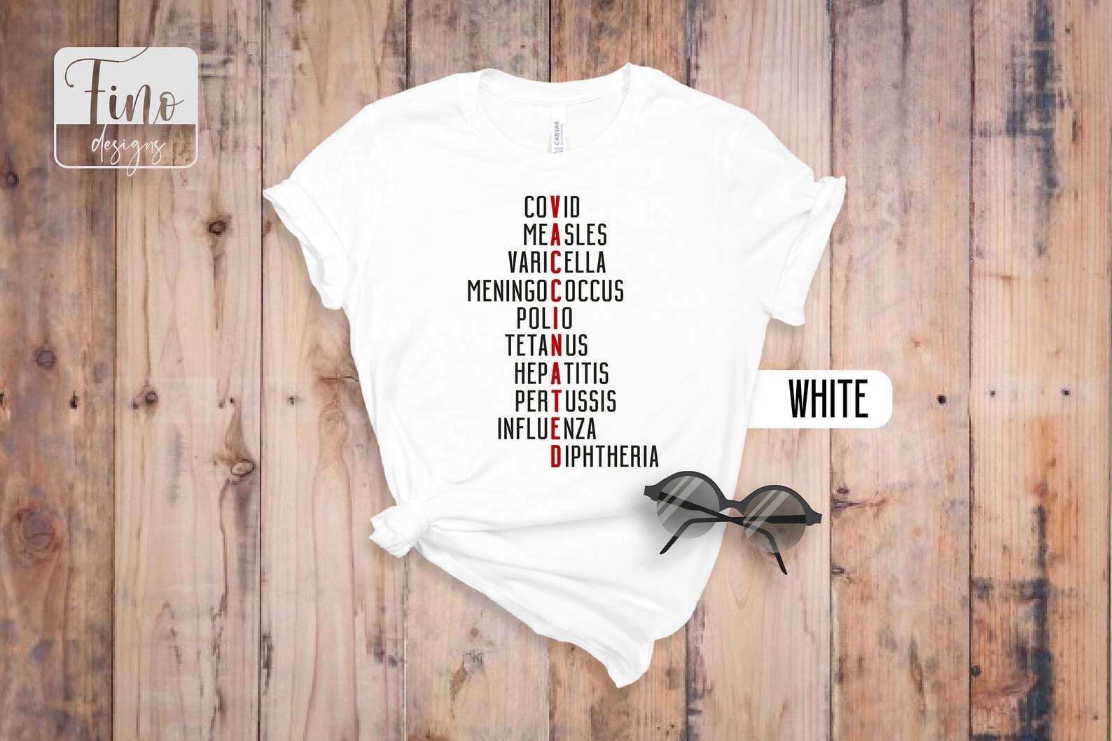 the vaccines t shirt