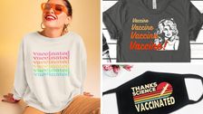 31 Shirts, Pins And Masks That Show The World You’re Vaxxed