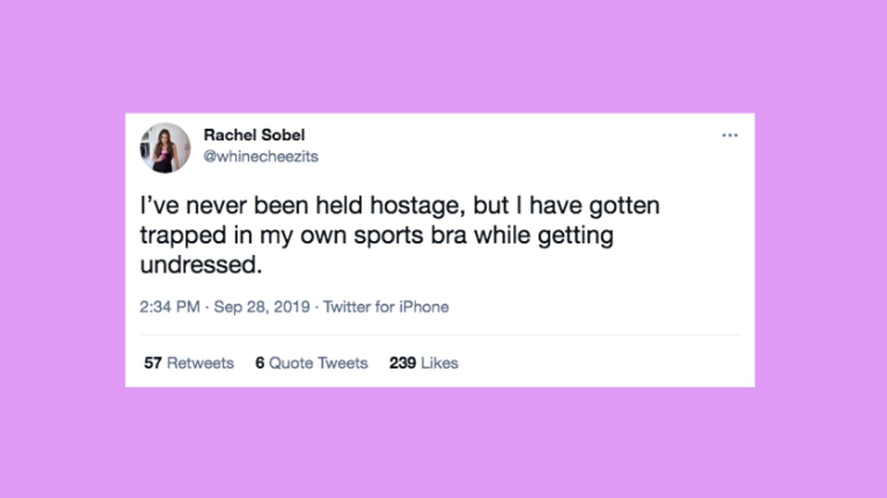 50 Relatable Tweets About The Discomfort Of Wearing A Bra