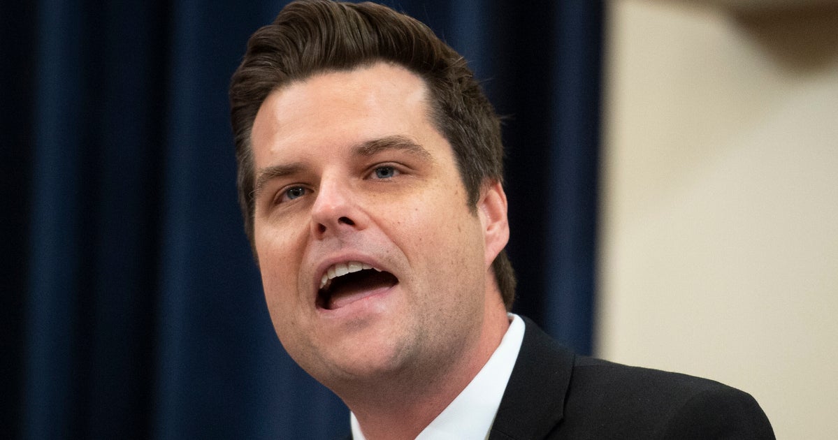 Rep. Matt Gaetz's Woes Deepen As New Report Details Associate's Shady ...