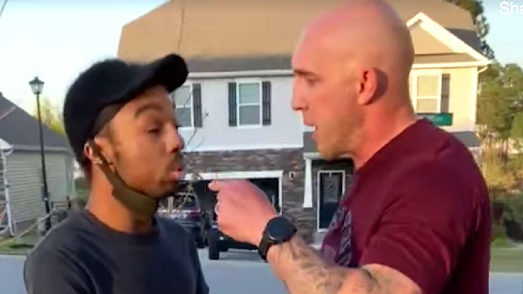 Army Sgt. Jonathan Pentland Suspended After Shoving Black Pedestrian In Viral  Video | HuffPost