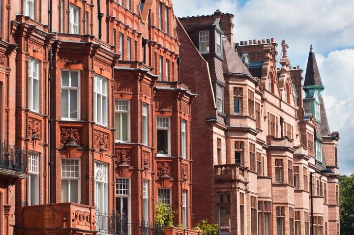 A street of houses in Chelsea.